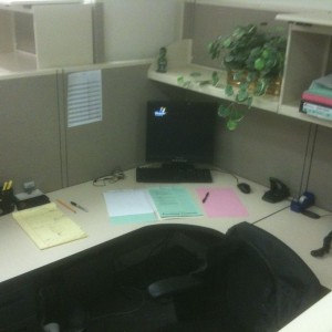 My new desk