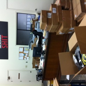 Goodbye old desk!