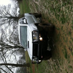 She is wet