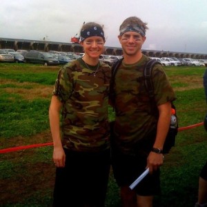 Warrior dash before