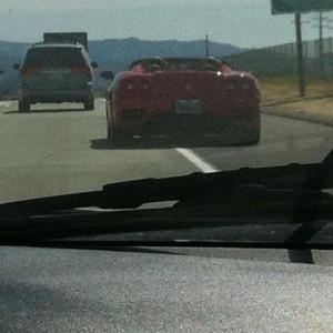 But he drove like a douche lol