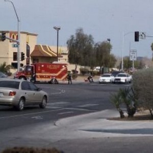 The guy on the ground had a bullet in his leg happened right in front of me