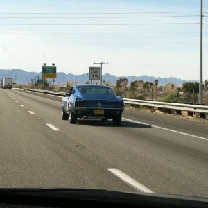 Coming home from phoenix...68 fastback :( wish I had this car