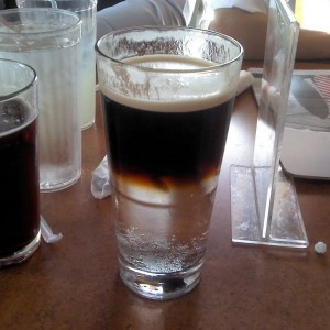 Guiness snake bite