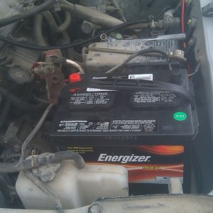 New battery cause mine killed itself