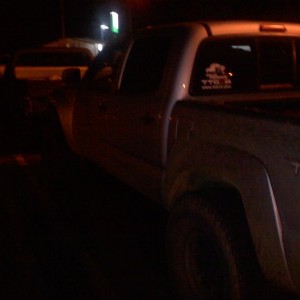 Mr shock taco in the jc pennys parking lot