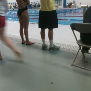 I love swim meets