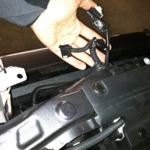 Wires from horn relocate.
