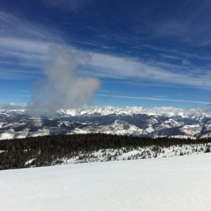 View from the top...