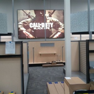 In my new store
