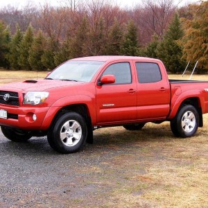 2011 Barcelona Red Metallic Double Cab