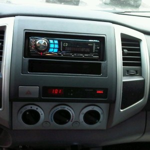 Just got my alpine head unit installed that I got from a fellow TW member. 