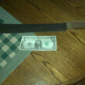 Now thas a knife!
