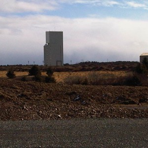 The launch complex...so far only one rocket has been launched that I have s