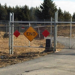 End of the paved Road on kodiak island. All 60 miles of it