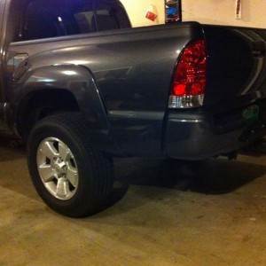 Wax it & another shot of my new tail lights ..