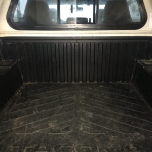Bed Rail tie down bar