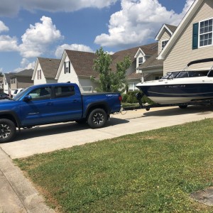 With Boat