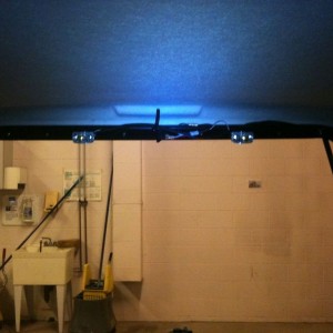 Bed lights are in. Just need some more wire loom and some double sided tape