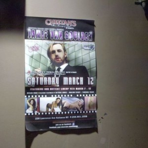 Workin the front door at the strip club