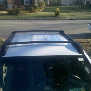 Roof rack installed!