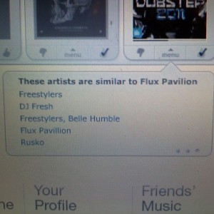 hmm, so what your saying is flux pavilion is similar to flux pavilion?