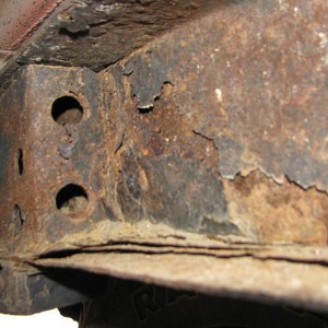 Rusty frame