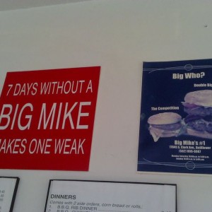 Big mo' fuckin mikes!