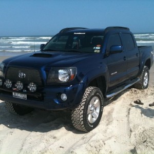 At the beach. Did not get stuck, thank you LSD differential