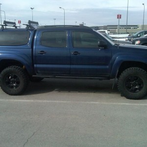 Fellow tacoma owner at Salt lake airport.