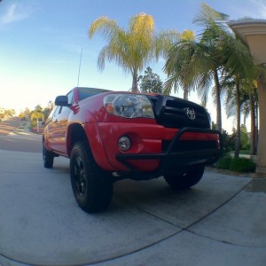 Took the lights off. Part one of clean my truck up is complete... Gave her 