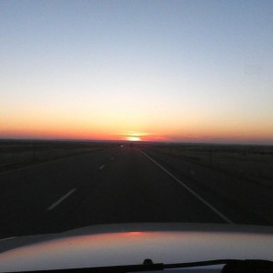 I forgot how boring eastern nm is. nice sunrise though