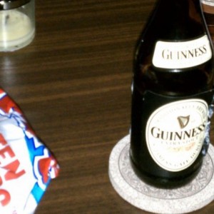 Noms like a mofo. Happy st patrick's day tw // sent from my droid