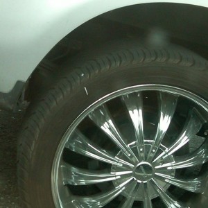 I think u may have a nail in your tire :laugh: