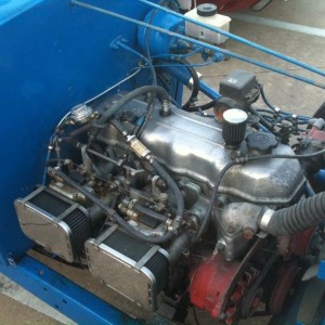 This a toyota motor in a ford. Is it a 22r?