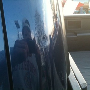 Found another dent from my jackass brother. That's gonna be an expensi