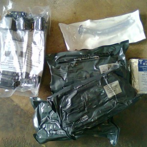 First aid kit stuff. For another thread