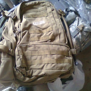 Working on my bug out bag. Blackhawk bag with built in hydration