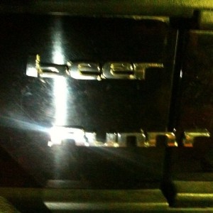 I took the prerunner emblem off my truck and my brother made it to somethin