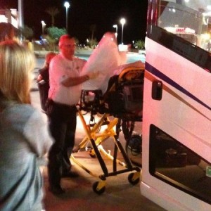 Pic 2. Kept vitals on this girl and watched her for over an hour before we 