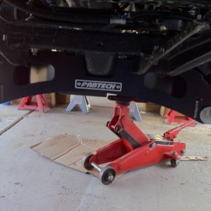 front cross member installed