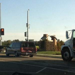 Guy got rear ended by a bread truck