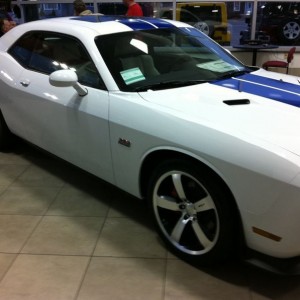 The new challenger with the 392 in it only 45,515 I'm going to get a l