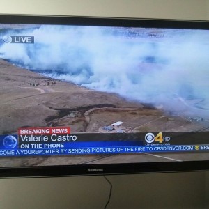 Another fire south of parker