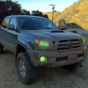 Playing after a rain storm and new tires