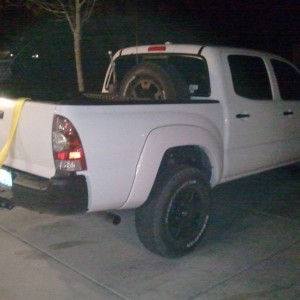 Truck is ready to pull some racers out!
