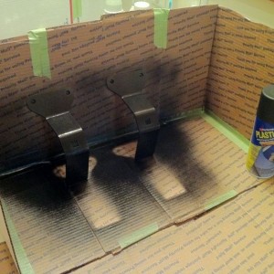My bitchin' paint booth!