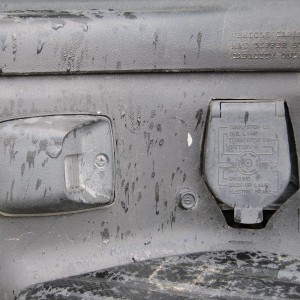 Trailer plug moved