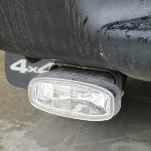 Rear Piaa foglights for backup