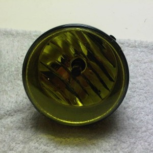 Yellow fog lights